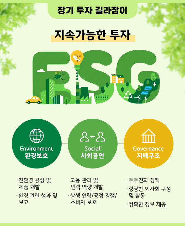 장기 투자 길라잡이 - ESG